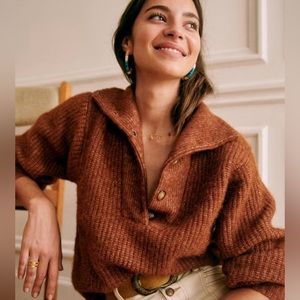 Sezane Micky Jumper Hazelnut S